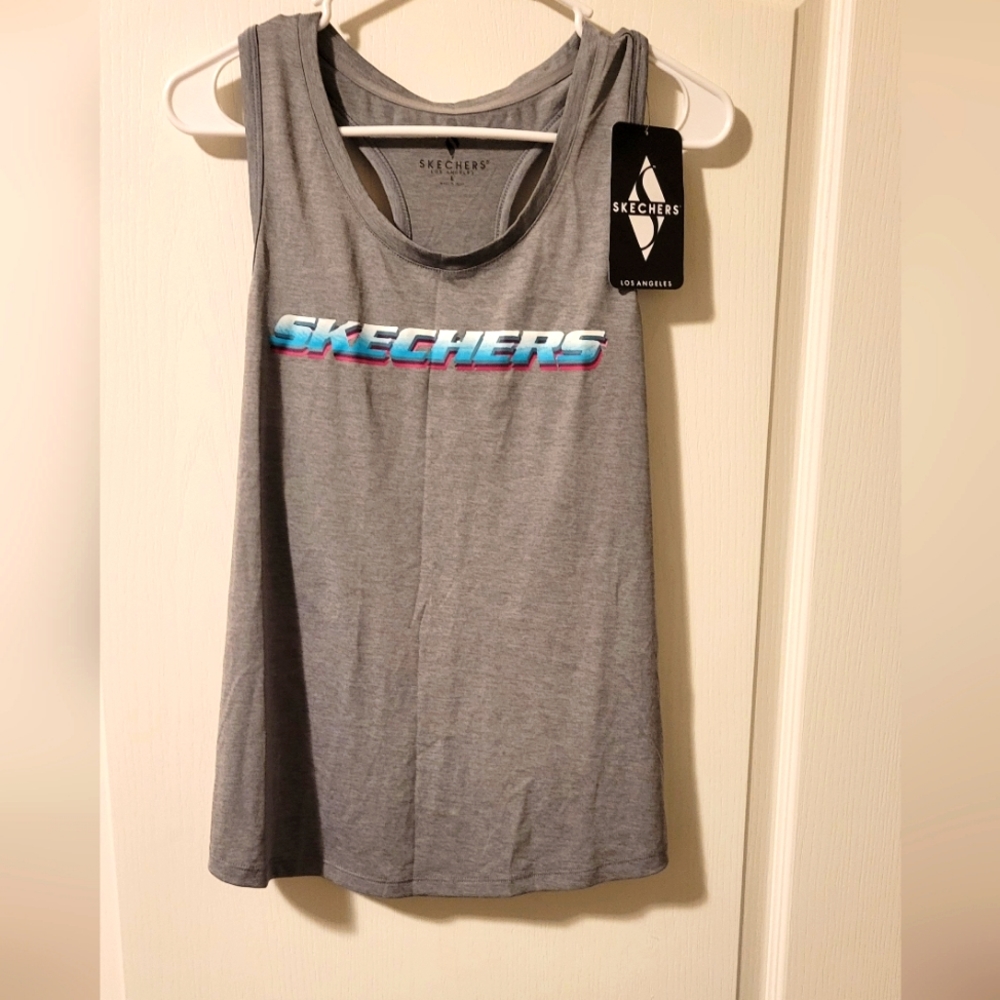 Women's NWT SKECHERS SIZE LARGE RACER BACK TANK TOP